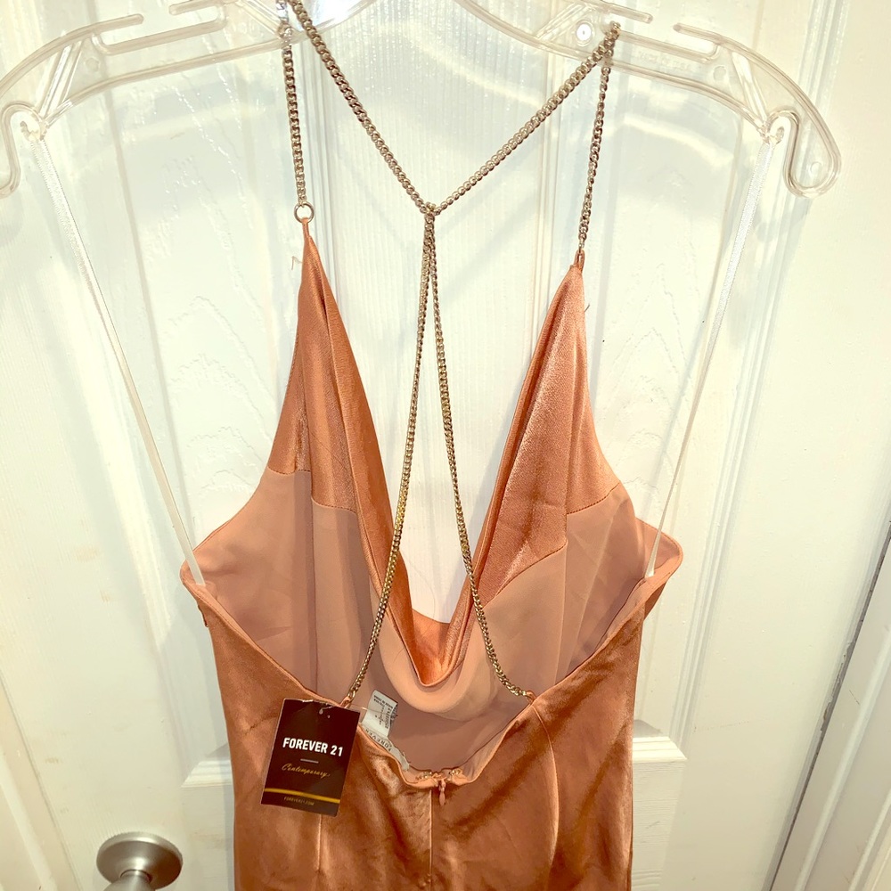 BNWT Rust Chain Forever 21 Dress Brand New